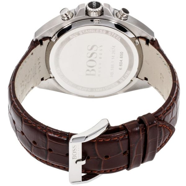 montre hugo boss en cuir pour homme au maroc