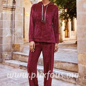 Pyjama femme pour L'automne et l'hiver  Vêtements traditionnels au Maroc 