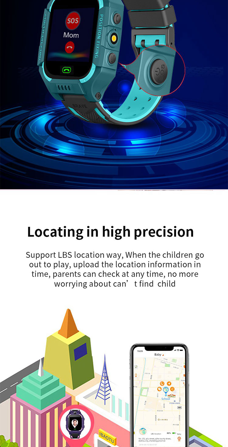 Montre GPS pour enfants - Bueno Maroc