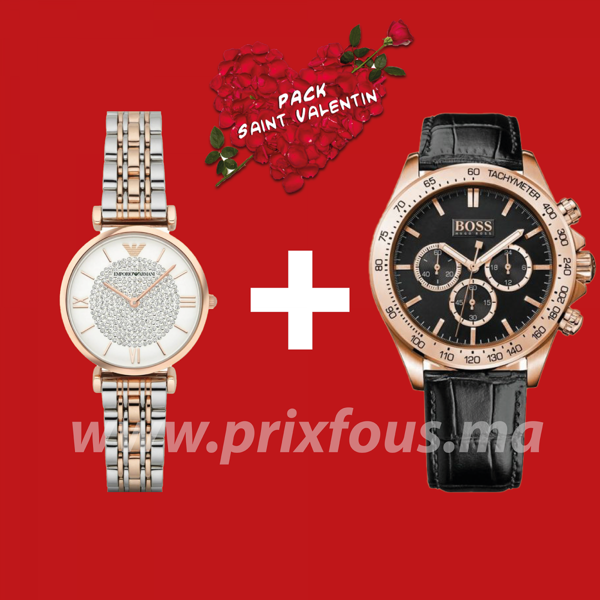 Pack Montres Valentine AR1926 + 1513179