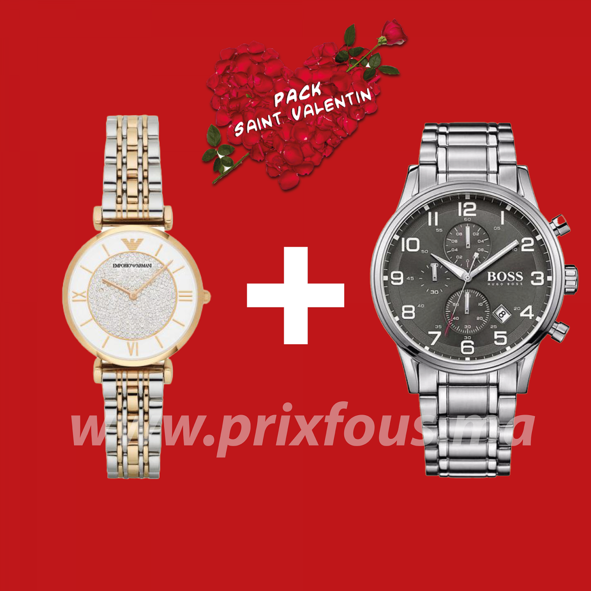 Pack Montres Valentine AR2076 + 1513181