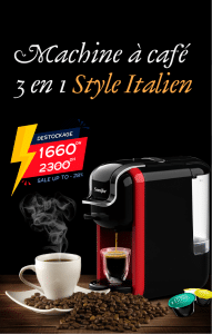 Machine à café au maroc-casablanca-marrakech-tanger