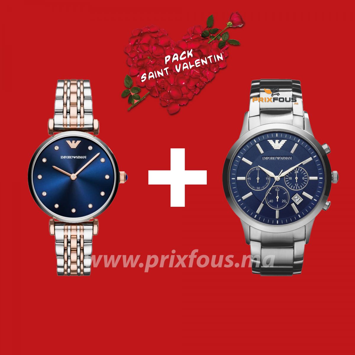 Pack Montres Valentine AR2448 + AR11092