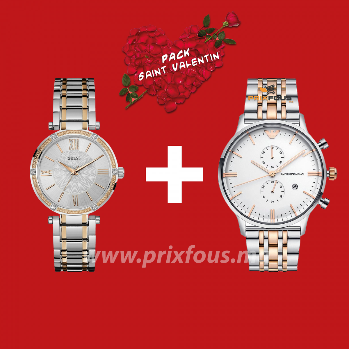 Pack Montres Valentine AR0399 + W0636L1