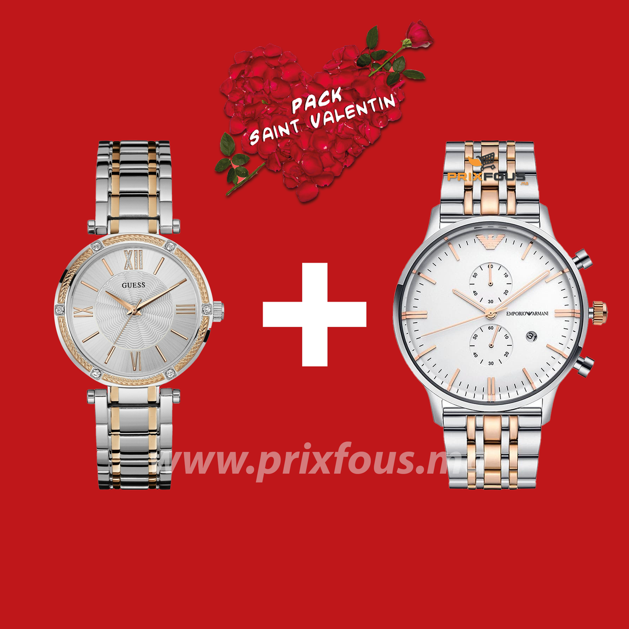 Pack Montres Valentine AR0399 W0636L1 Prix Fous