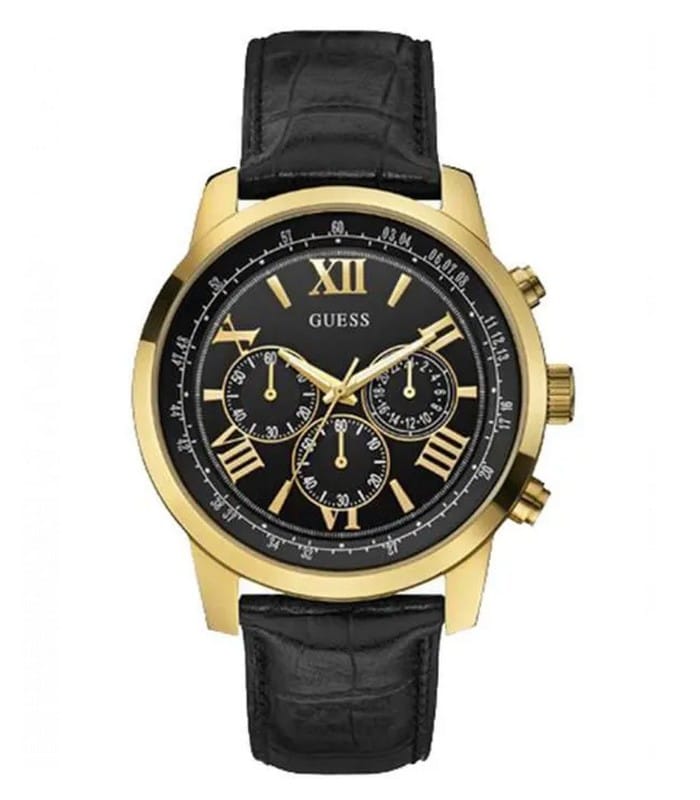 GUESS Horizon Gents Chronograph Gold Watch - Prix Fous